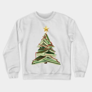 Christmas Tree of Books Crewneck Sweatshirt